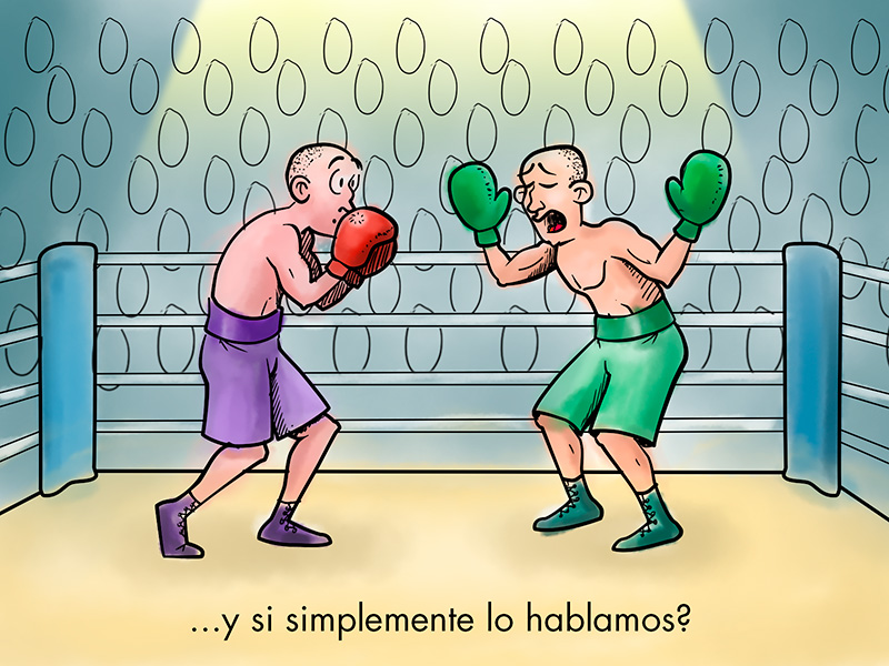 ...y si simplemente lo hablamos?